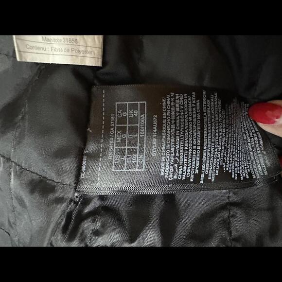 Vintage Men’s GUESS leather Bomber Size Large - Picture 5 of 6